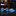 Blue Silk with Football Bow Tie and Pocket Square
