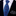 View 2 Shades of Blue Abstract Necktie and Charcoal, Black and Blue Geometric Square