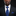 Abstract Blue Necktie | Dark Blue Pattern Formal Tie