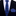 Abstract Blue Necktie | Dark Blue Pattern Formal Tie