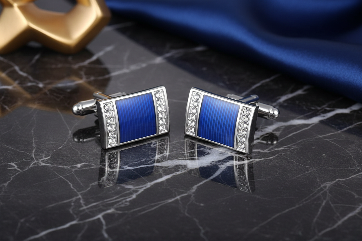 Blue Gem Cufflinks