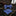 Blue Geometric Medallion Bow Tie & Optional Square