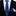 Thin Blue Gold Christmas Trees Necktie and Abstract Pocket Square
