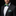 Blue and Green Stripe Bow Tie and Accenting Square on Man