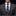 Man wearing a gray suit with a blue striped tie and pocket square on a black background