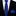A blue honeycomb pattern thin necktie and matching square