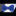 A vibrant blue bow tie with a small paisley pattern,