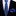 thin blue stripe tie and pocket square