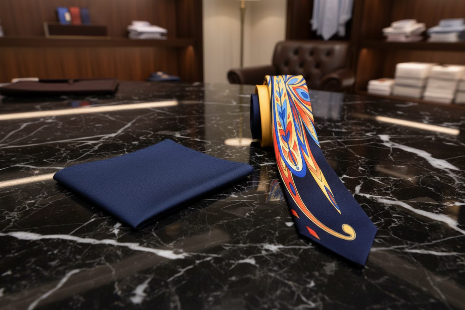"Now THAT Is A Tie" Paisley Thin Necktie