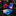 Red, Blue, Pink Abstract Bow Tie and Pocket Square||Red, Blue, Pink