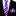 Thin Tie: Blue with Shades of Pink Stripe Necktie and Matching Square