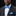 Blue, Light Blue Main: Pinstripe Bow Tie and Pocket Square