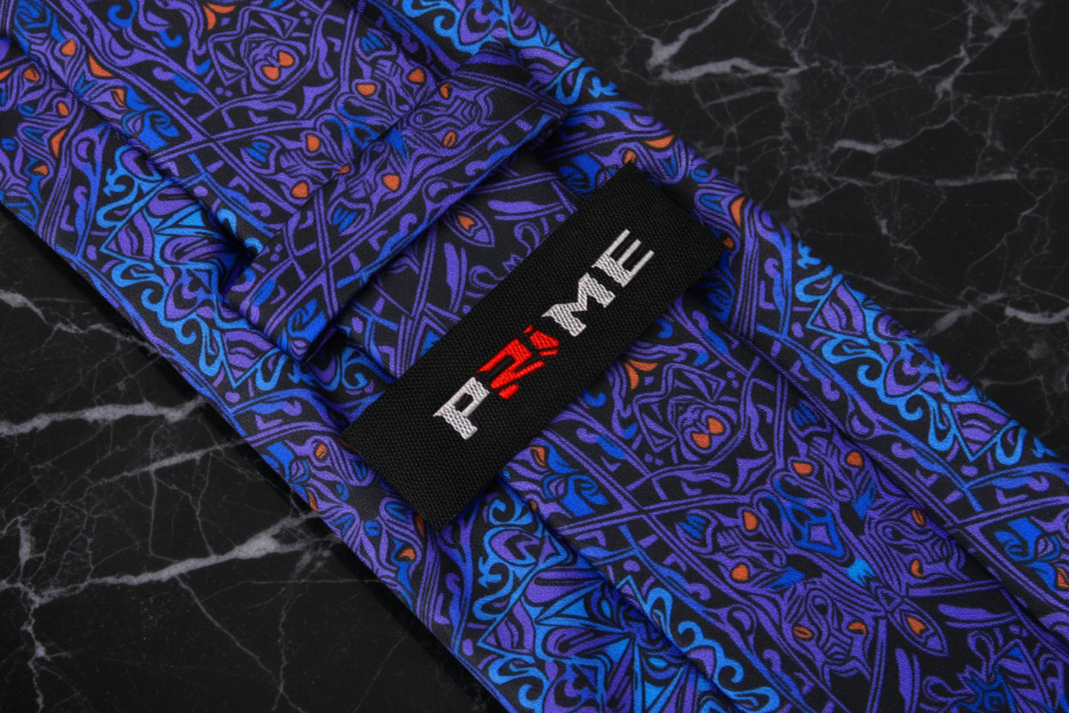 Purple, Blue Abstract Necktie Keep