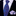 View 2 Purple, Blue Abstract Necktie and Purple Plaid Square