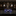 Blue and purple checkered bow tie on a black marble background