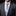 Gray suit with a patterned tie and pocket square on a black background