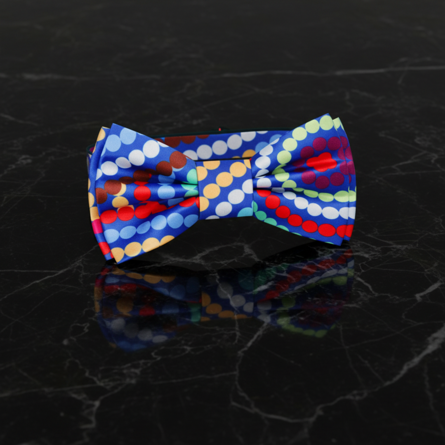Multi Color Polka Dot Bow Tie Pre Tied