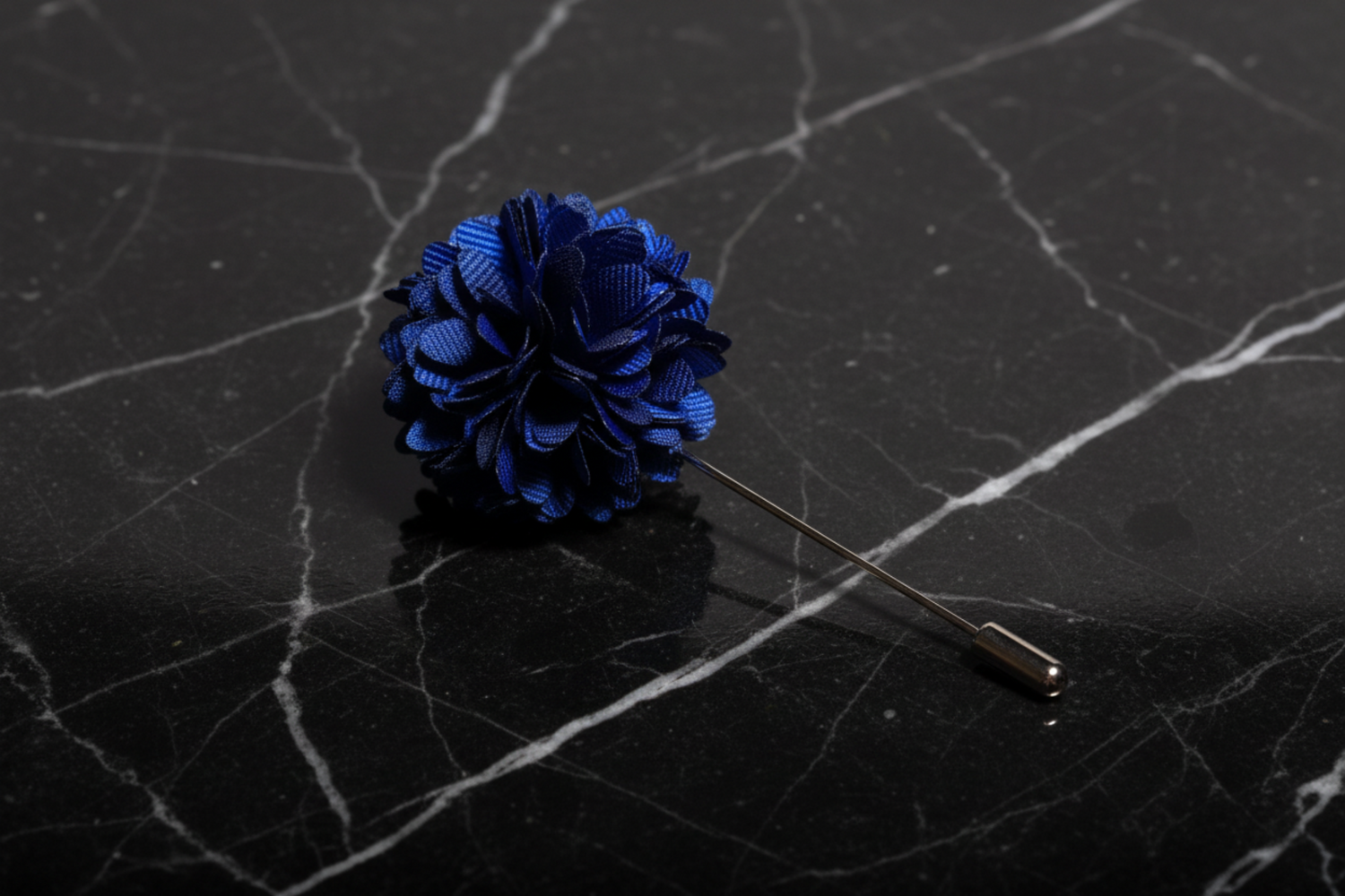 Blue Blossom Lapel Pin