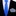 Blue small flowers patterned thin tie and grey pocket square on a black suit jacket.
