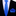 Blue patterned thin tie and pocket square set on a black suit jacket.