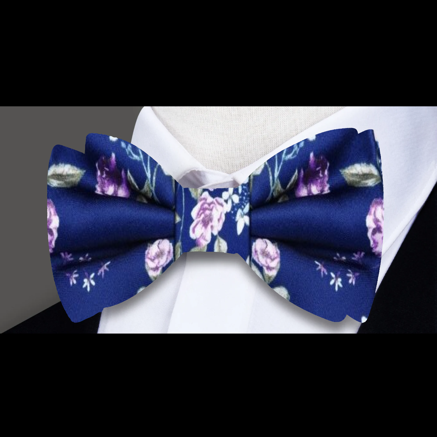 Still Life Floral Bow Tie Collection | Gray, Indigo, Ivory or Navy