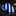 Blue, Light Blue, White Stripe Tie