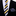 Thin Dark Blue, Yellow, White Stripe Necktie and Accenting Square