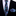 Thin Shades of blue Flowers Necktie & Accenting Plaid Square