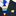 Main: Blue, Light Blue, Yellow Stripe Tie and Pocket Square