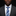 Man wearing a gray suit with a blue plaid tie against a black background