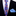 Blue and Gold Swirl Thin Tie and Accenting Blue Square