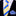 Yellow Gold Paisley Texture with Blue Stripe Pocket Square