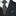 Primary Brown, Green Block Stripe Tie and Square