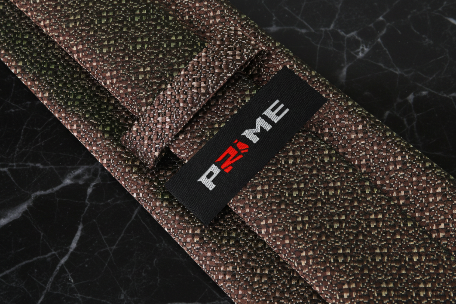 Brown Pebble Tie
