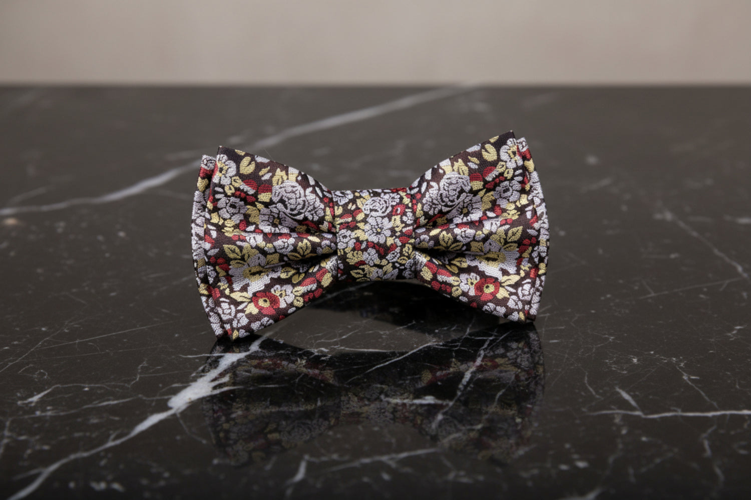 Sepia Flowers Bow Tie  Sepia Flowers Bow Tie  