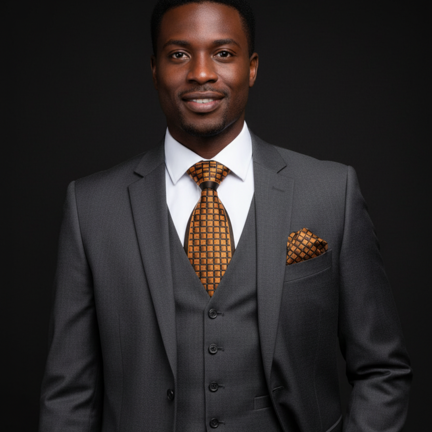 Honeycomb Necktie in Multiple Colorways | Sharp Texture, Clean Pattern