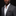 Man wearing a gray suit with a white shirt and patterned pocket square on a black background
