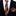 Thin Tie: Brown and Orange Plaid Tie and Square