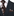 Brown, White Floral Necktie and Square