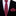 Thin Burgundy Geometric Necktie and Square