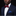 Burgundy and Blue Geometric Bow Tie and Square on Man