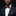 Man wearing Burgundy and Gold Geometric Diamonds Bow and Pocket Square||Burgundy