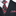 Greyish Brown, Red, White Plaid Tie and Square