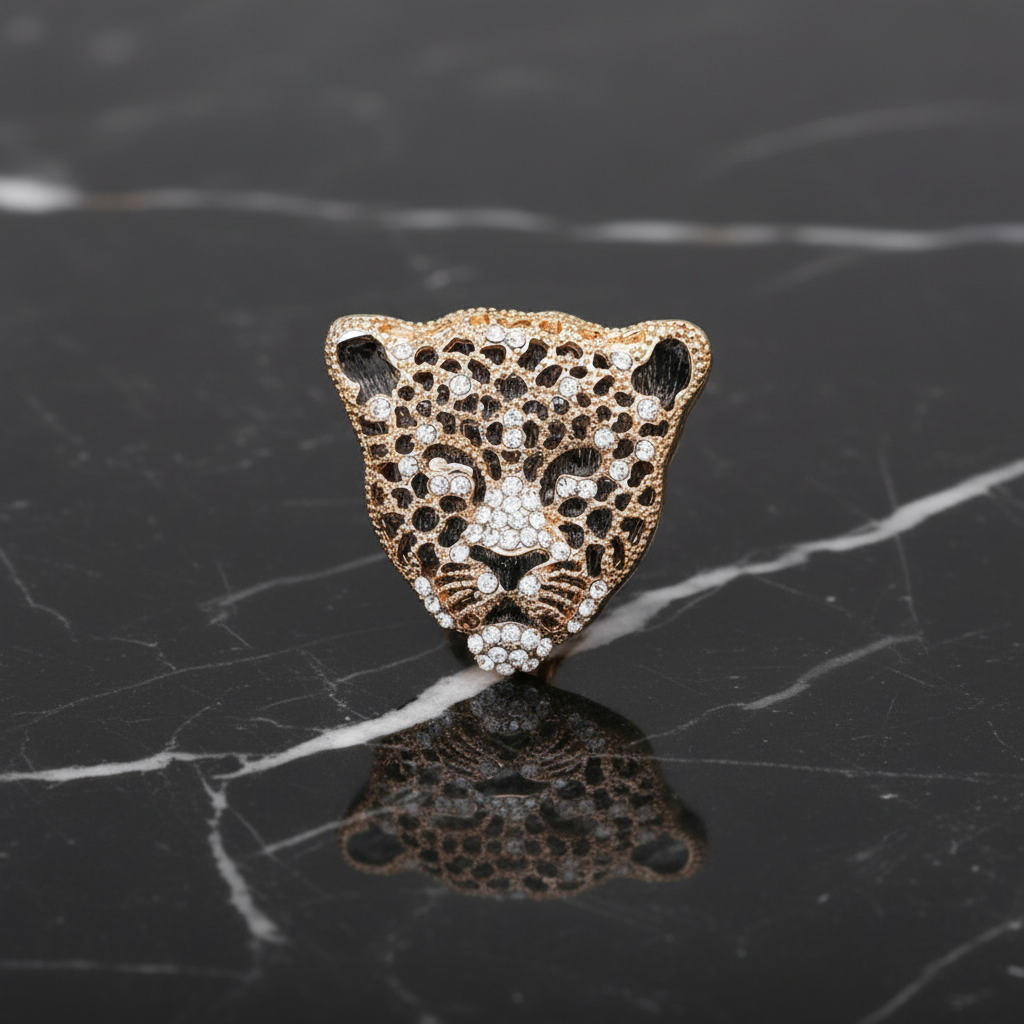 Gold Colored Cheetah