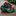 Shades of Green, Red Abstract Tie