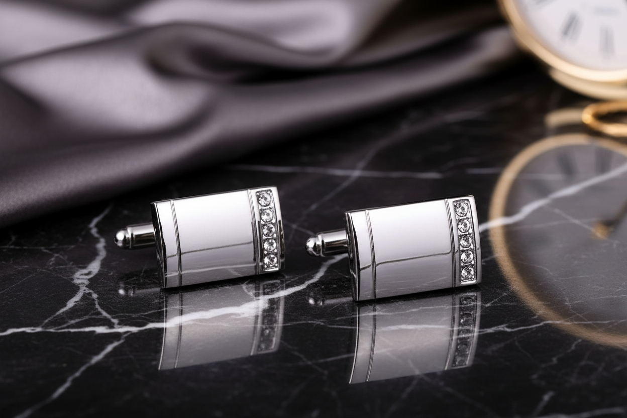 Chrome Cufflinks Amazing