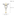 Gold with Chrome Color Stethoscope Lapel Pin Dimensions