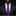 Man wearing a black suit with a purple tie and pocket square on a dark background