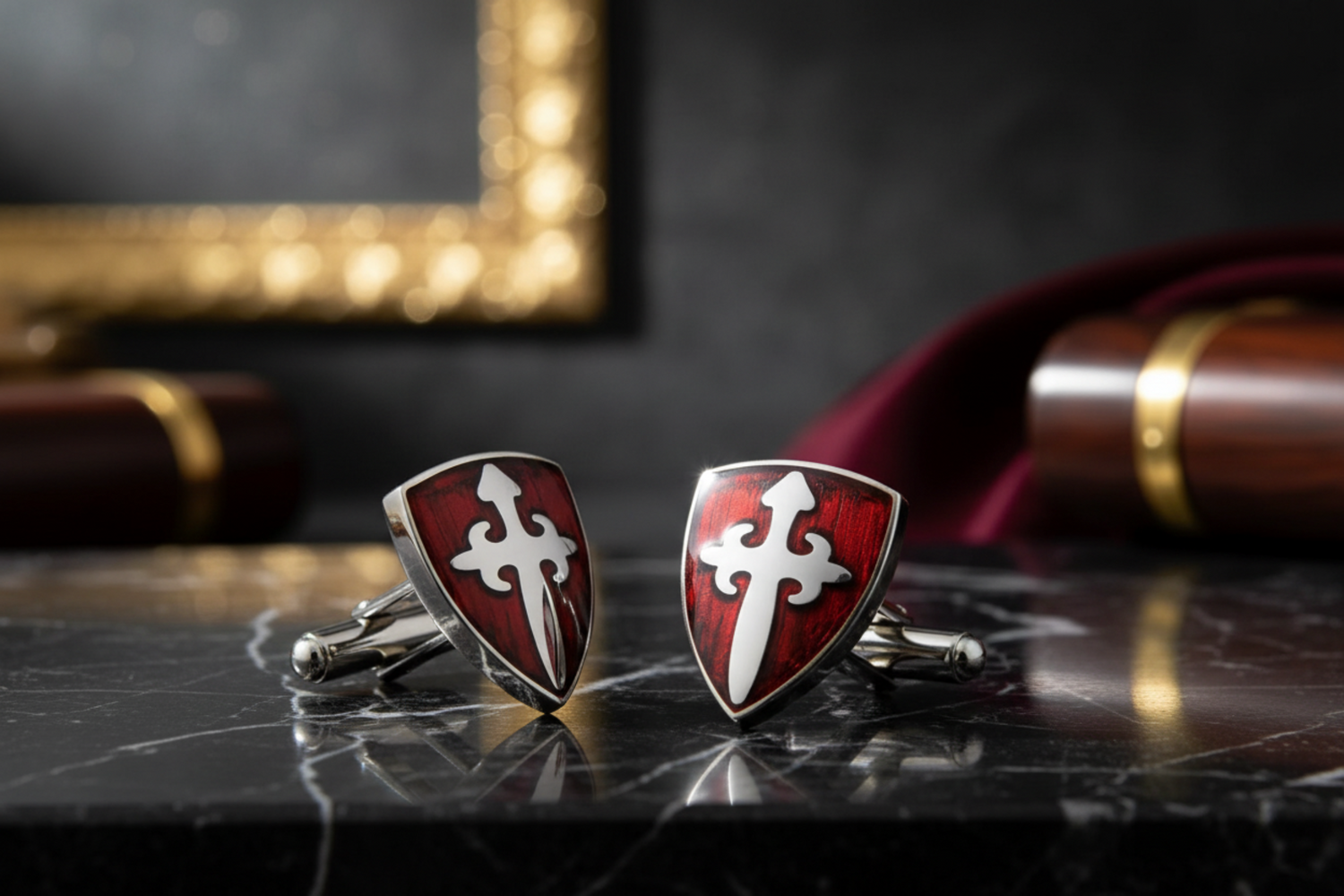 cross cufflinks