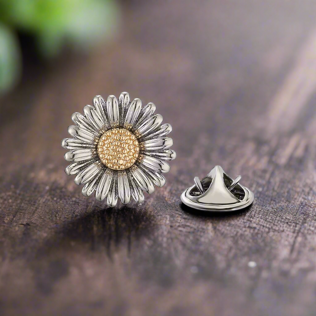 Daisy Lapel Pin View 2
